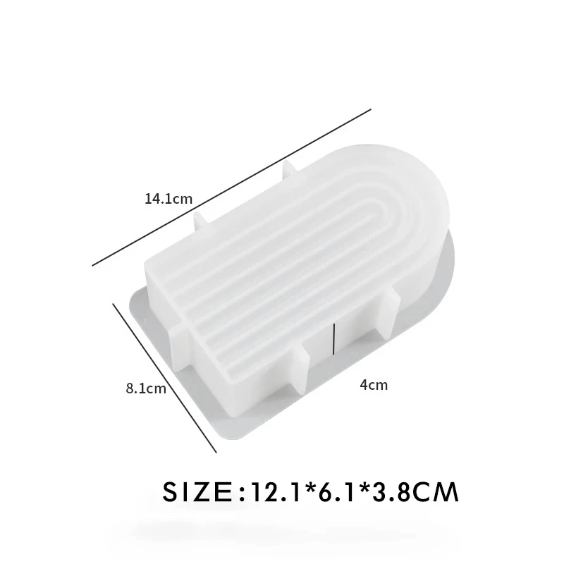 Креативные Радужные Формы Для Дверных Свечей Сделай Сам Полоса U-образная