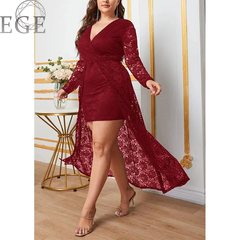 Plus Size Lace Black Bodycon Dress Plus Size Dresses Elegant Loose Fitting Maxi Dress Plus Size Lace Evening Dress