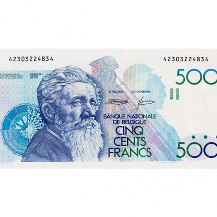 500 франков в рублях. Бельгия 500 франков 1980. 500 Франков 1998. Деньги Бельгии.