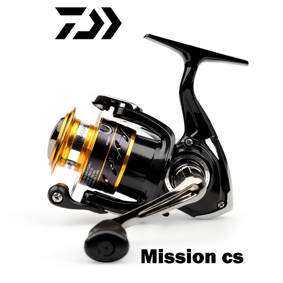 

Новинка 2021, катушка из АБС-пластика DAIWA MISSION CS 2000 2500 3000 4000: 1, катушка с низким передаточным числом для морской рыбалки, спиннинговая катушка