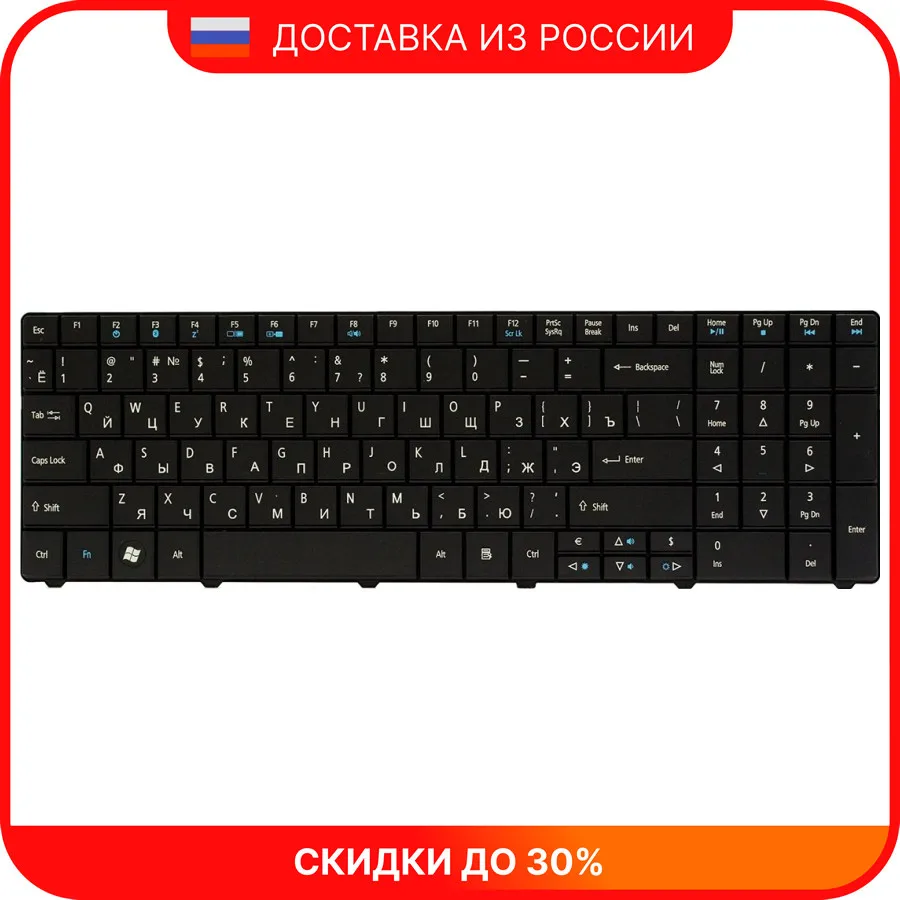 Клавиатура для ноутбука Acer Aspire E1-571G-53214G50Mnks E1-571G TravelMate 5744 MP-09G33SU-528 MP-09G33SU-6981W - купить