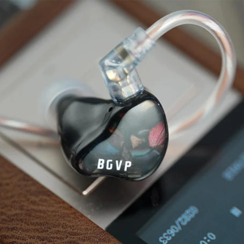 BGVP DH5 1DD + 4BA проводные наушники HIFI наушники-вкладыши IEMs 0 78 2 контакта съемные |