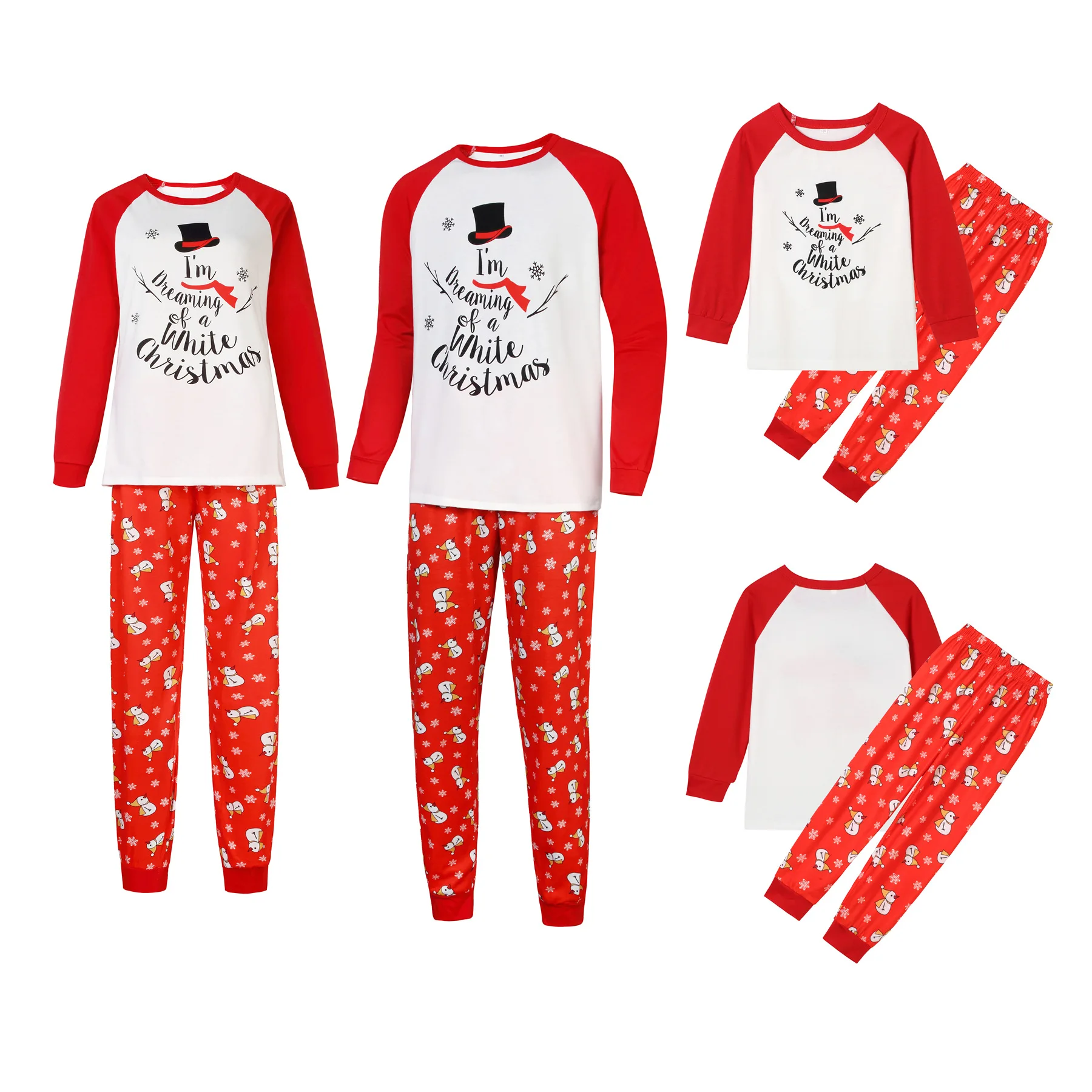 

Christmas Family Pajamas Sets 2023 Matching Outfits Printing Adult Kid Women Top + Pants Christmas Xmas Sleepwear Cotton Clothes