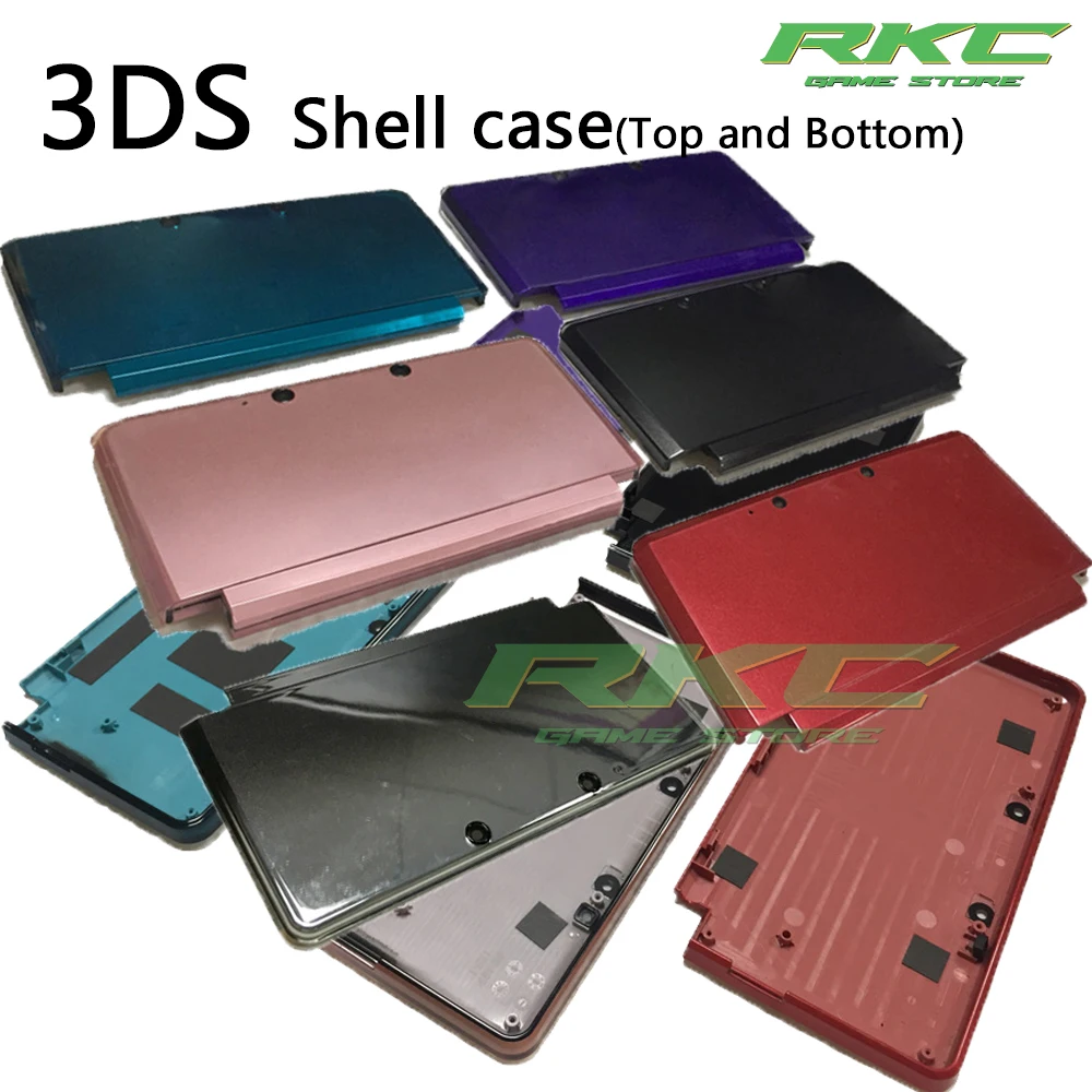 10Sets A + E Shell Case Housing For 3DS Console Faceplate Back Battery Cover Case Replacement