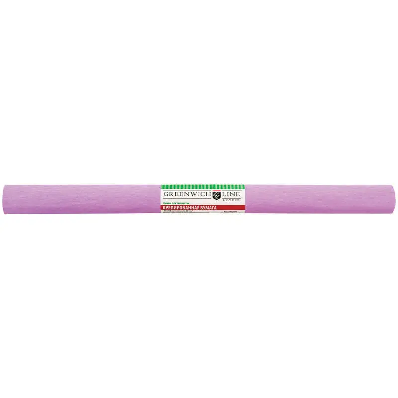 Бумага крепированная Greenwich Line светло-сиреневая 50х250 см |