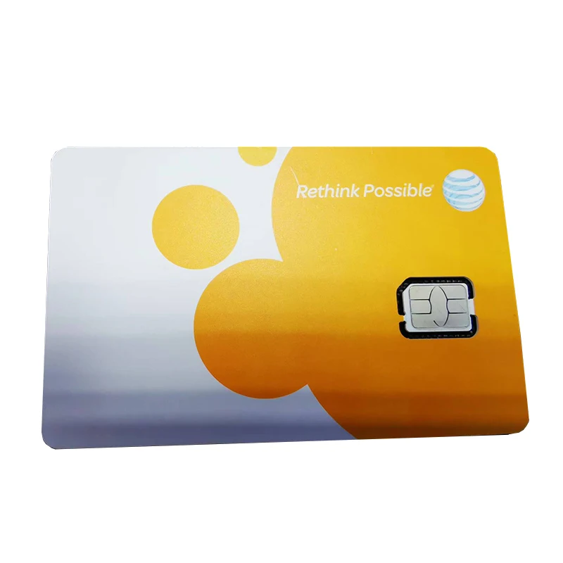 SIM-карта AT&ampT совместима с предоплаченными (GoPhone) и почтовыми платами на & T