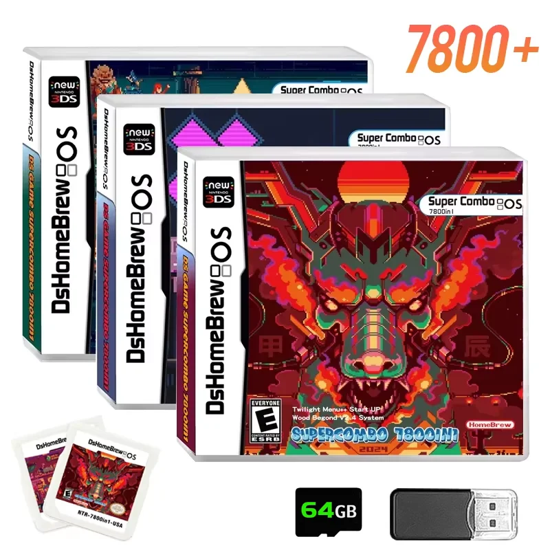 Коллекция игр 8000+ DLDER для Nintendo DS