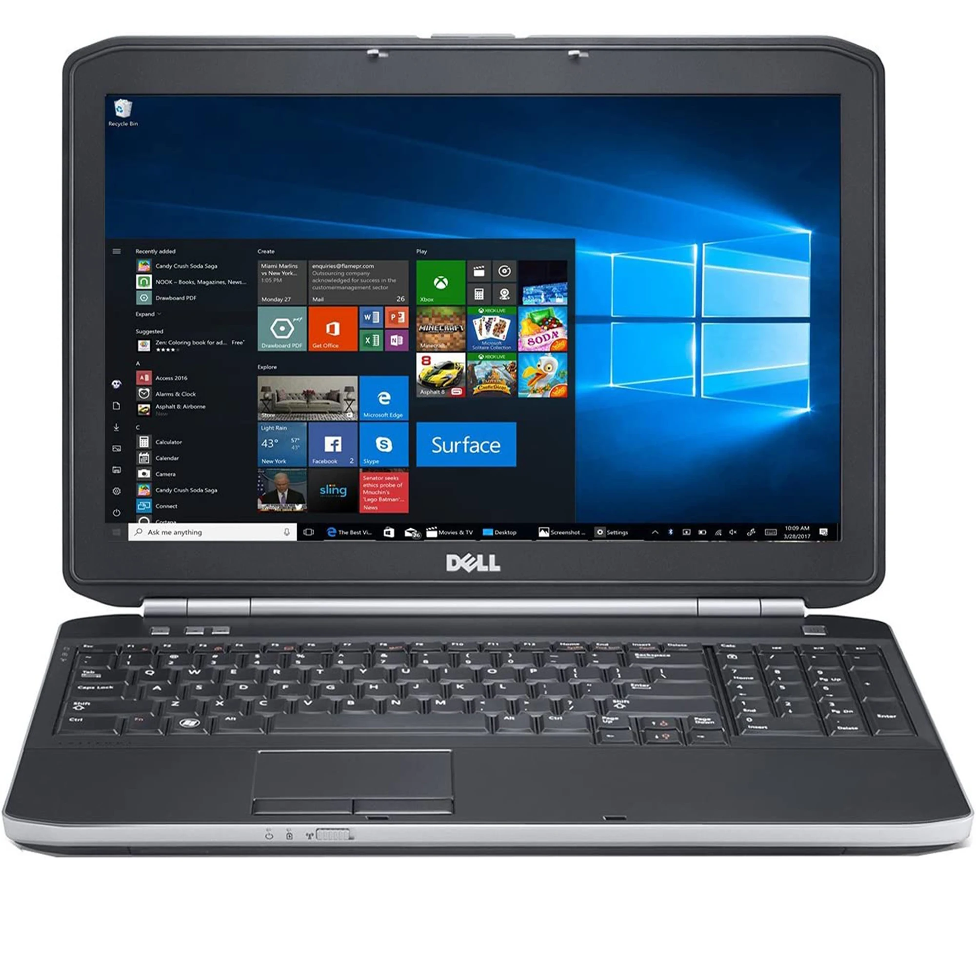 Portatile Ricondizionato Dell Latitude E5530 16 "I3 Ram 8 Gb Disco A Stato Solido Sdd 240 Gb Windows 10 Wifi Mouse Ottico Wireless