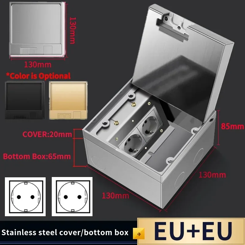 

Скрытая напольная розетка Hidden Floor Box Outlet