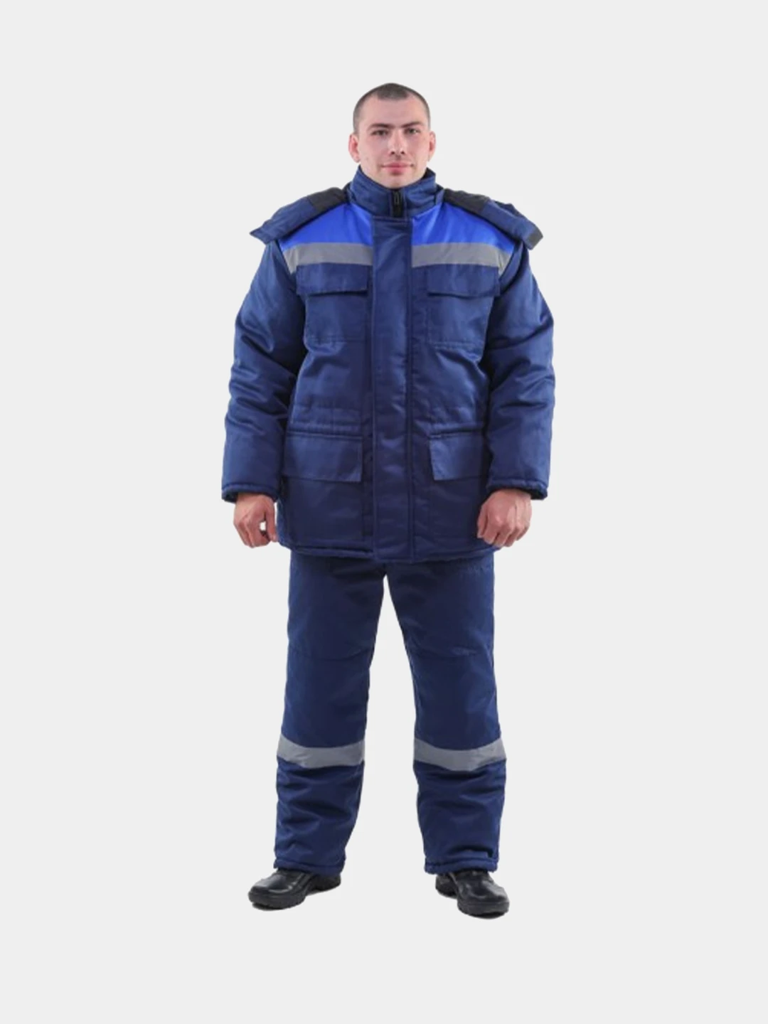 "стандарт" тк. костюм "статус" new (серый-черный) (р. син/вас. костюм рабочий утепленный «буран». синий/василек (куртка+полукомбинезон).
