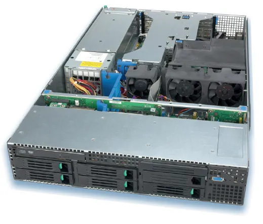 Серверная платформа SR2500ALBRP (Alcolu) S771 SATA RAID 5xHotSwap 2xGbLAN 8DDR-II FB-DIMM 750W |