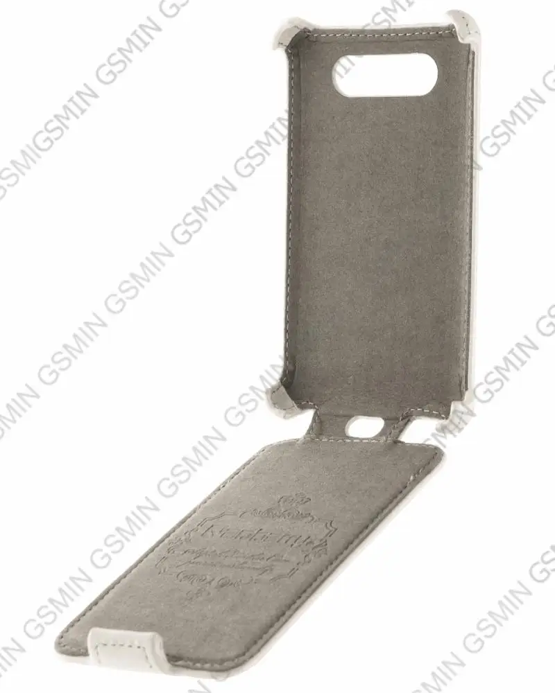 Кожаный чехол для Nokia Lumia 820 Redberry Leather Case (Белый)