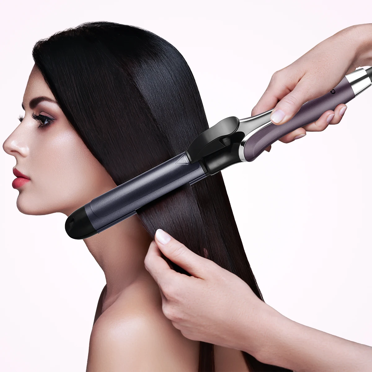 CkeyiN 2 в 1 выпрямитель для волос с плоским утюгом бигуди двойного назначения