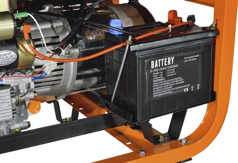 Генератор CARVER PPG- 7000DE дизельный (LT-186FA, 5,0/5,5кВт, 220В, бак12.5л, э/