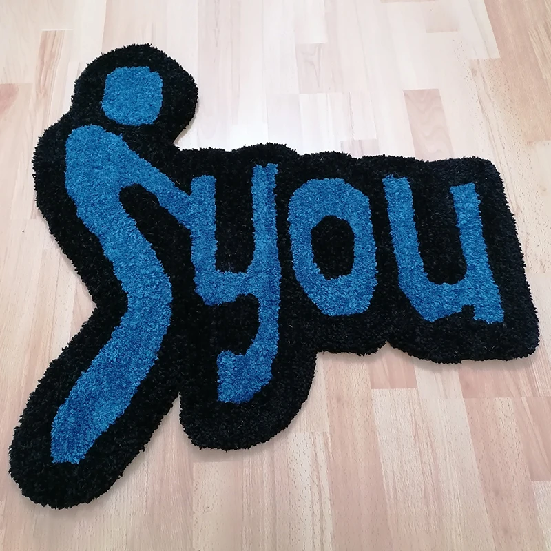 

LAKEA Handmade Tufted Adult Rug Home Decor for Teen Youth Carpet Bathroom Ugly and Naughty Tufted Rug High Quality Super Soft
