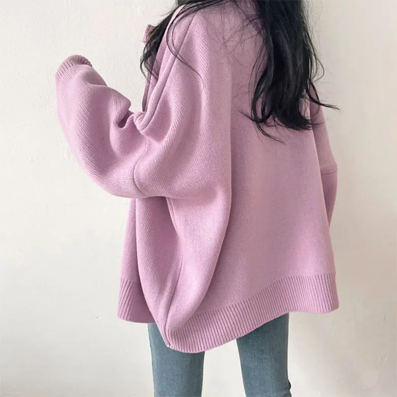 Корейский стиль весна осень женские новые винтажные повседневные свободные