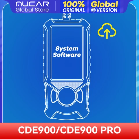Обновление MUCAR CDE900, 4 системы, программное обеспечение, трансмиссия двигателя, анти-блокировка, система торможения, подушка безопасности, диагностика 28, сброс, сервисное программное обеспечение