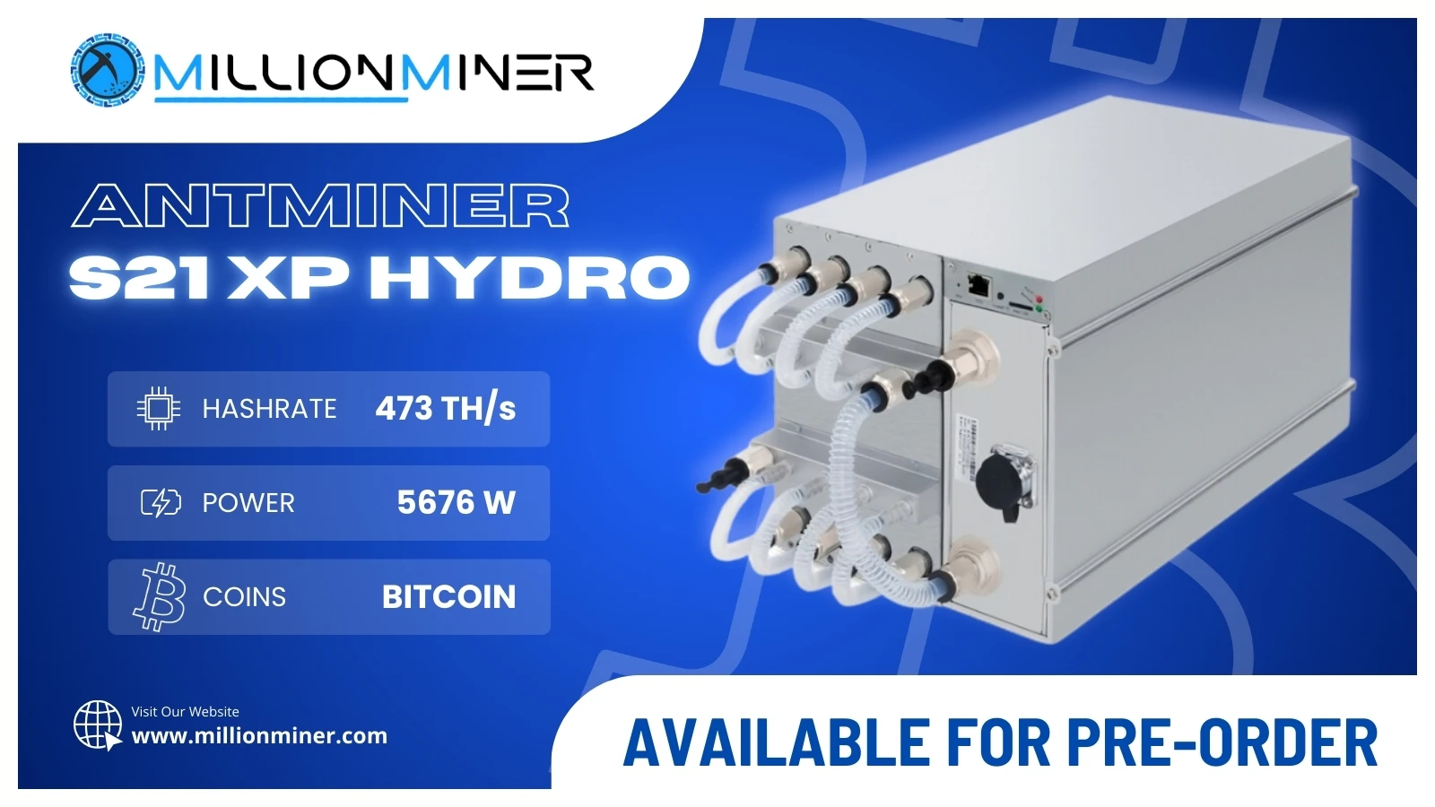 КУПИТЬ 2 ПОЛУЧИ 1 БЕСПЛАТНО Antminer S21 Hydro 335 TH/s