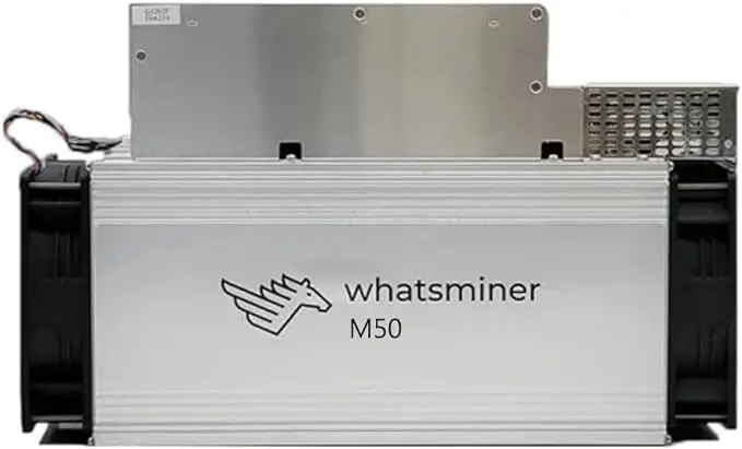 

Майнер для биткоинов Microbt Whatsminer M50 118TH 3422 Вт ASIC, Майнер для биткоинов с блоком питания, Майнер для биткоинов Microbt Whatsminer