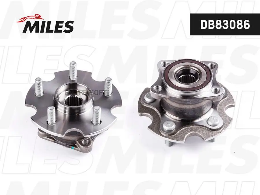 MILES DB83086 Ступица MILES DB83086 TOYOTA RAV4 III-IV/LEXUS NX200/300 05- зад. AWD  1шт