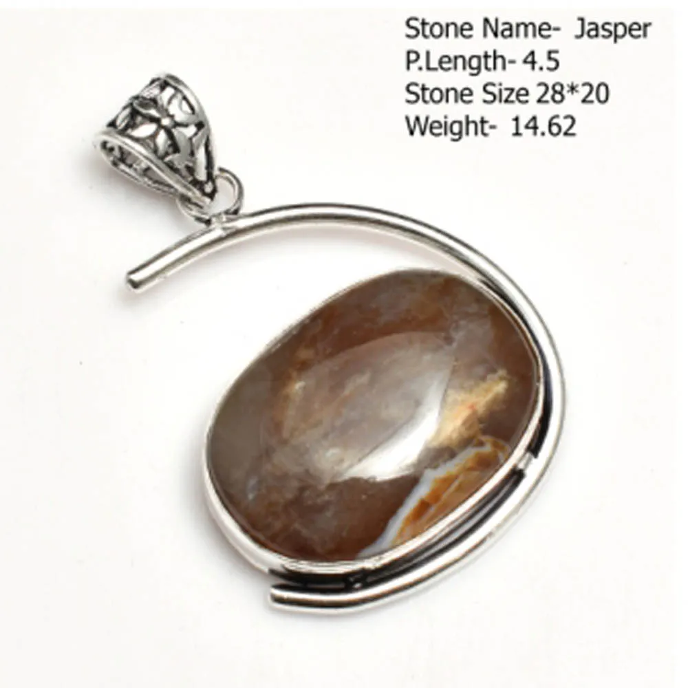 Подлинная Подвеска из яшмы и агата