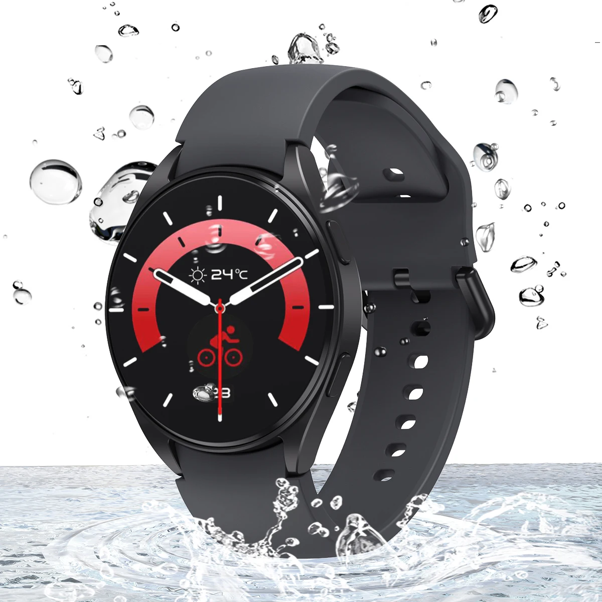

New Smartwatch TF5 PRO 1.39 Inch Round Screen AI Voice Assistant Inteligente Heart Rate Monitoring BT Calling Bracelet for Apple