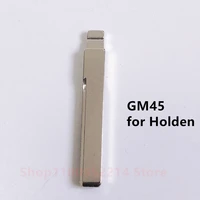 10pcs gm45 blank key uncut blade car styling replacement car key blade for holden for kd vvdi remote