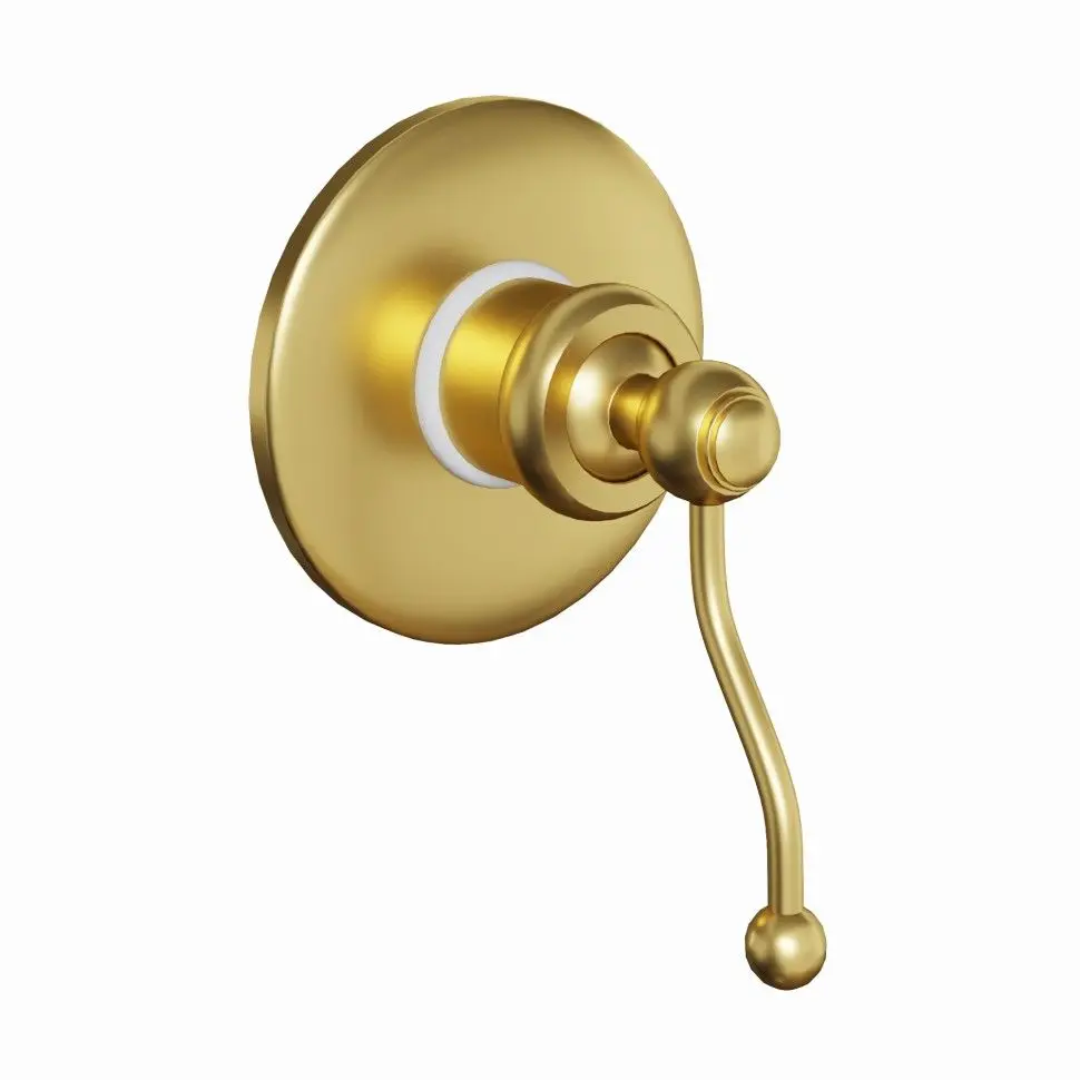 Смеситель для душа Paini Duomo встраиваемый матовое золото PVD 88PJ690