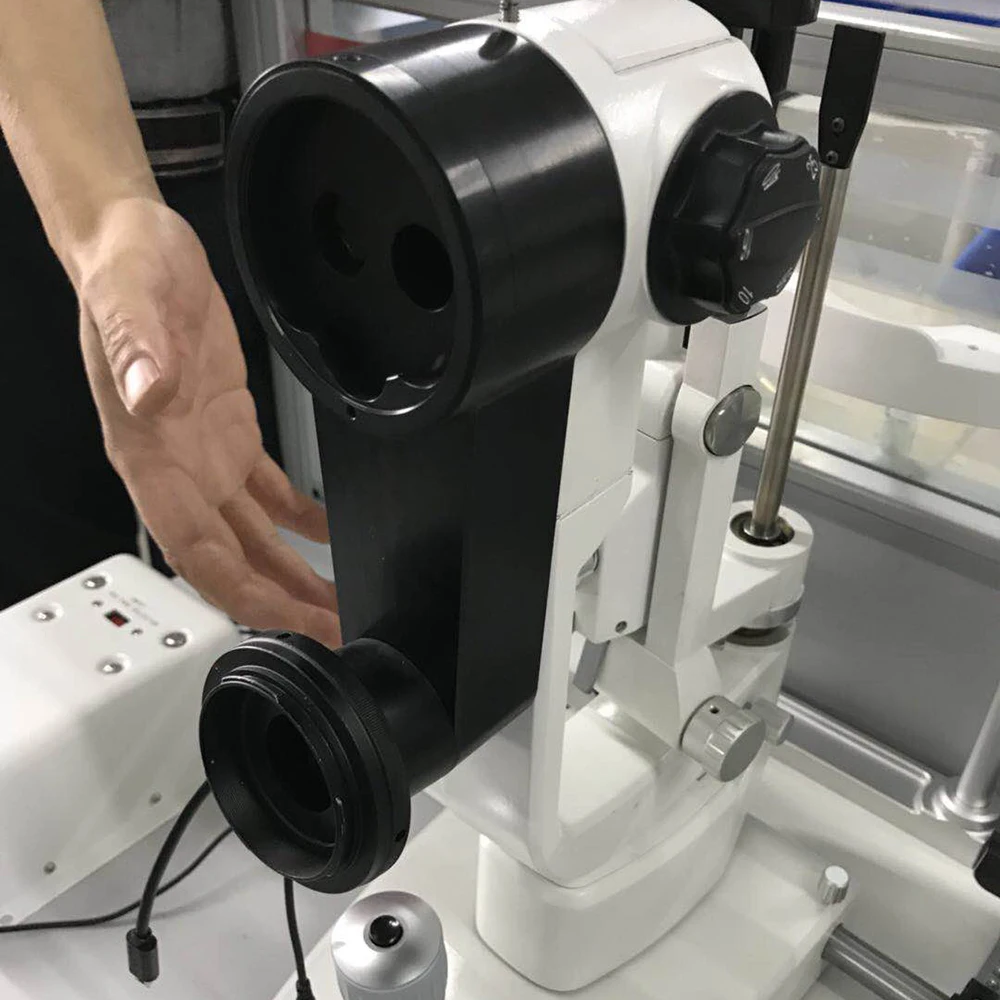 Оптический увеличитель 5 шагов лампа с разрезом цифровой адаптер лучевой