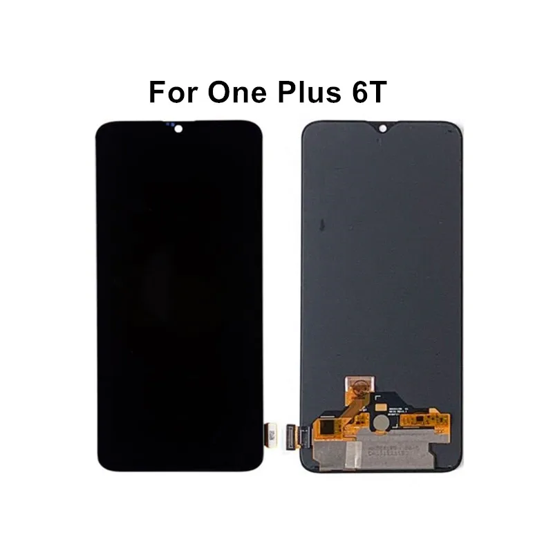 100% Test AAA Original AMOLED For OnePlus 6T LCD Display Touch Screen Digitizer For One Plus 6T 1+6T A6010 A6013 Lcd Display enlarge