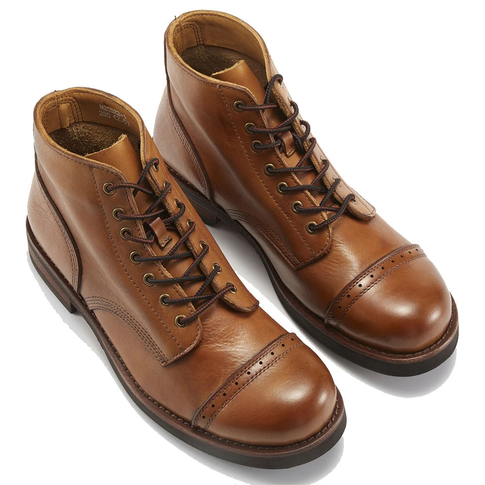 

High Quality Handmade Precision Stitch Wear-Resistant Classic Luxury Casual Dr. Martens Genuine Leather Boots for Men