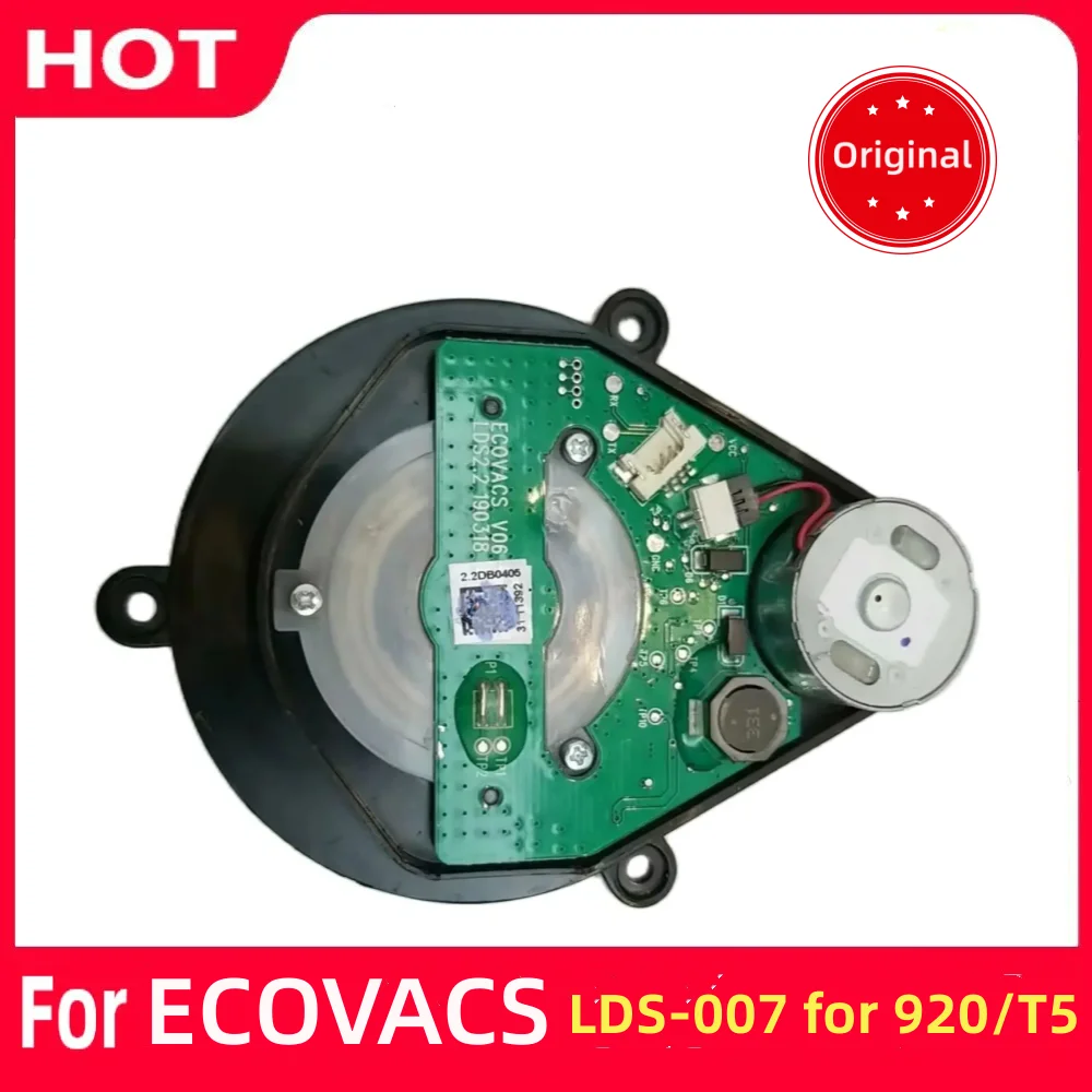 Фото LDS-007 Лазерный датчик расстояния LDS для ECOVACS DEEBOT OZMO DX55 DX93 DX96 OZMO T5 N5 N8 950 920 Датчики деталей робота-пылесоса Б/у №1