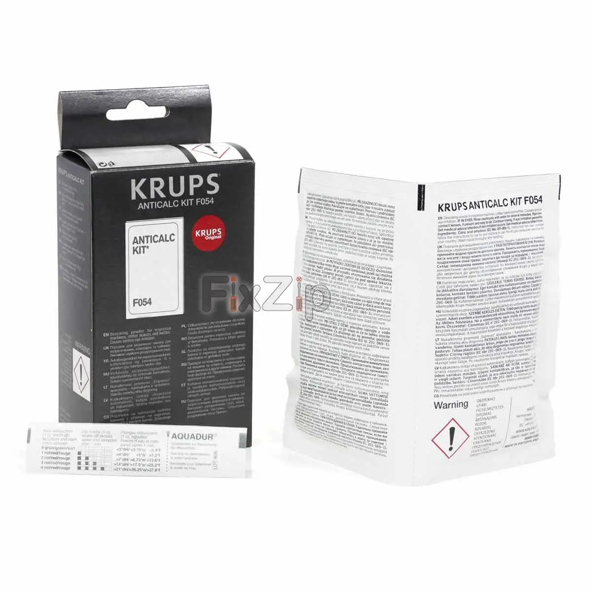 Как почистить кофемашину крупс. Krups Anticalc Kit f054. Средство от накипи для кофемашины Krups f054. Порошок от накипи Krups f054. Порошок от накипи для кофемашины Krups.