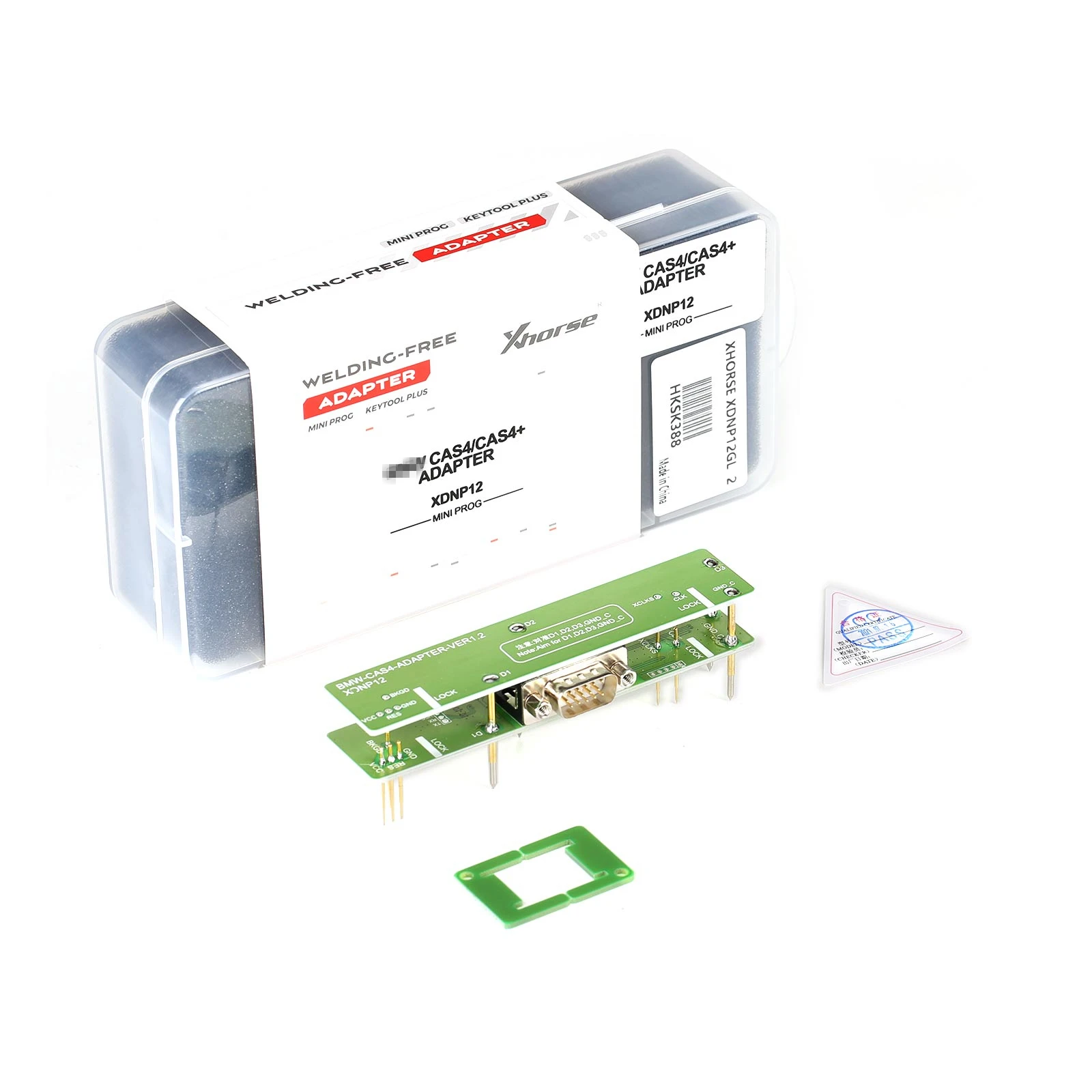 Адаптер Xhorse XDNP12 XDNP12GL CAS4/CAS4 + Без припоя для BMW, совместим с MINI PROG KeyTool Plus VVDI Prog