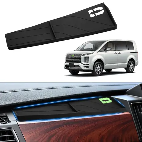 Автоспецификация Подходит для Mitsubishi New Late Delica D5 Пассажирское сиденье Открытый поддон Коврик Консольный поддон Коврик