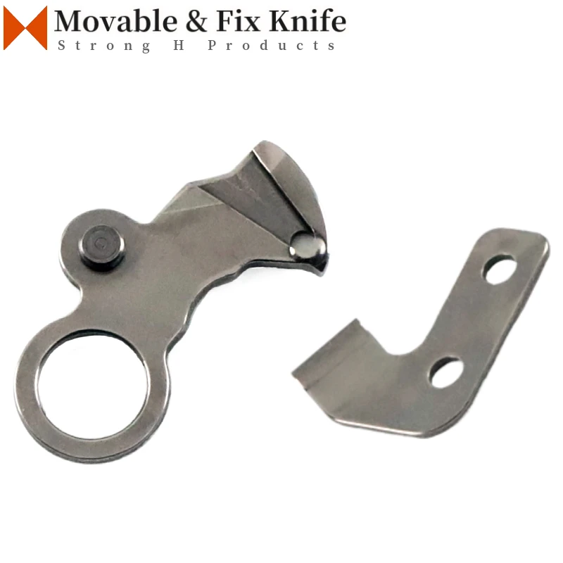 Приблизительный подвижный и фиксируемый нож для Brother, модель B776, типичный цилиндр GC6770, лезвие для швейной машины с иглой