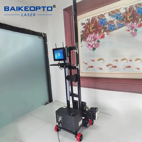 BK-GP200XP 3D УФ-настенный принтер 2 в 1, печатная машина для стен и пола с двойной печатающей головкой DX10