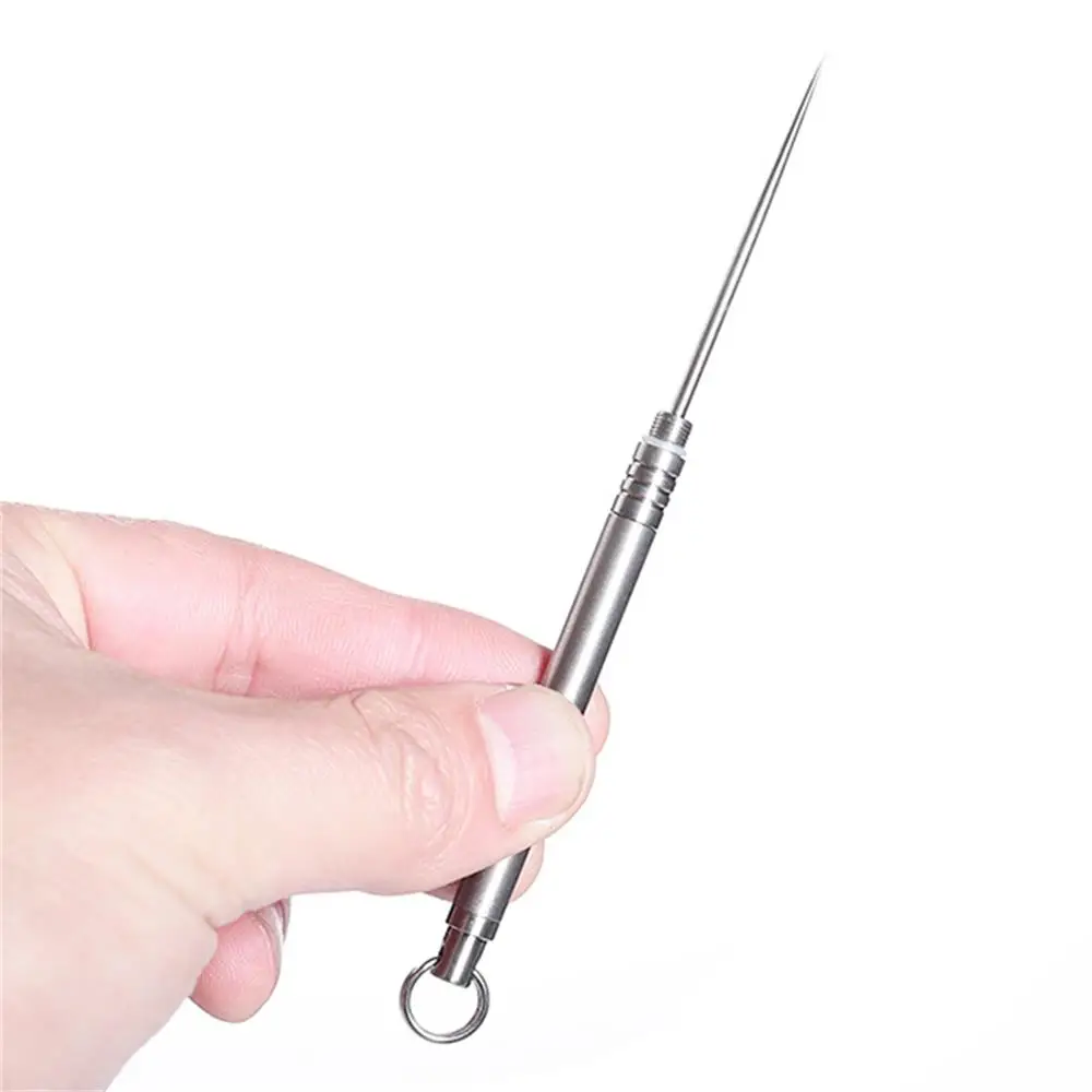 

Ultralight Portable Eco-friendly Waterproof Durable Titanium Toothpicks with Holder