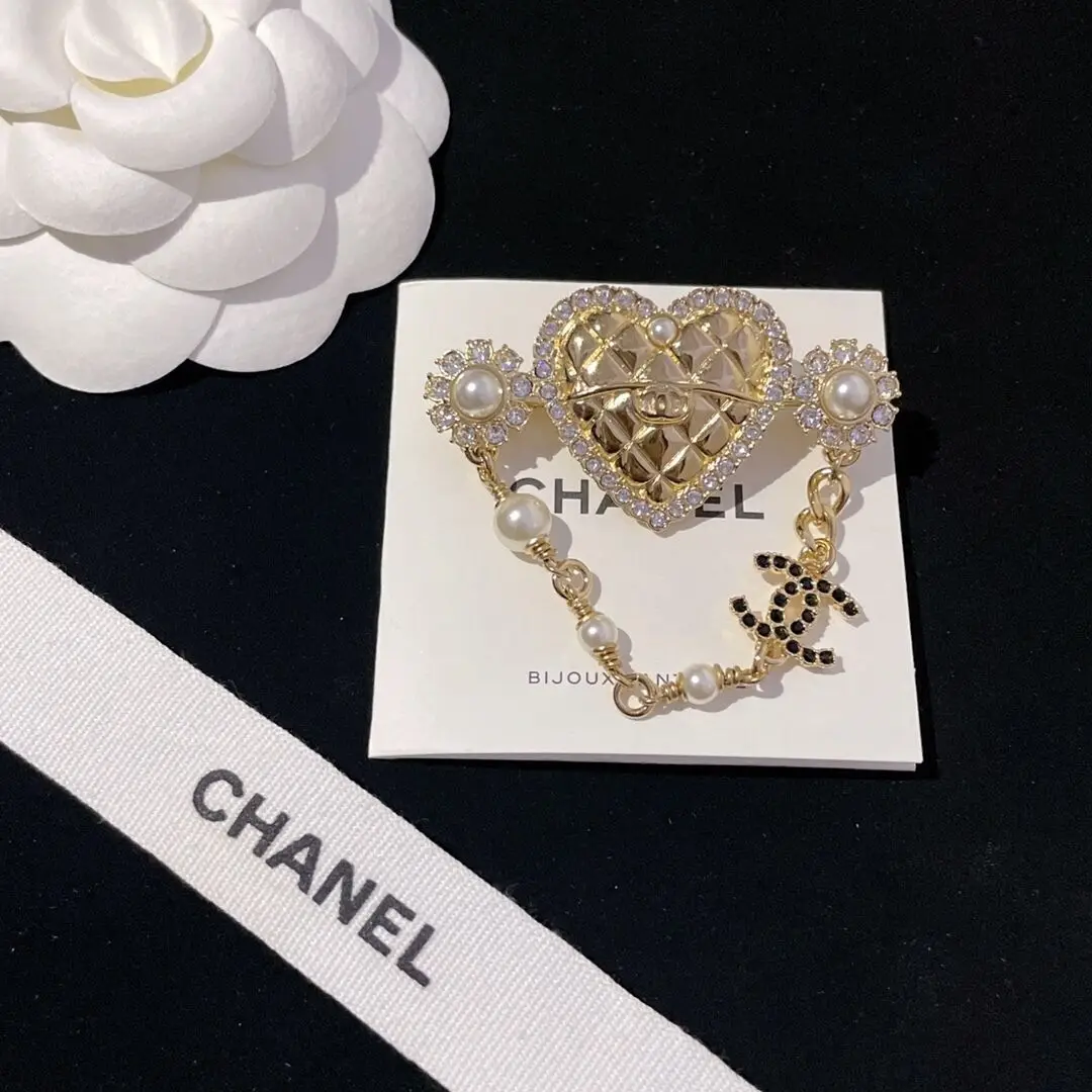 точная копия 1:1 Броши Chanel Новая Мода Хит Продаж Изысканные РетРо-БРоши Ювелирные
