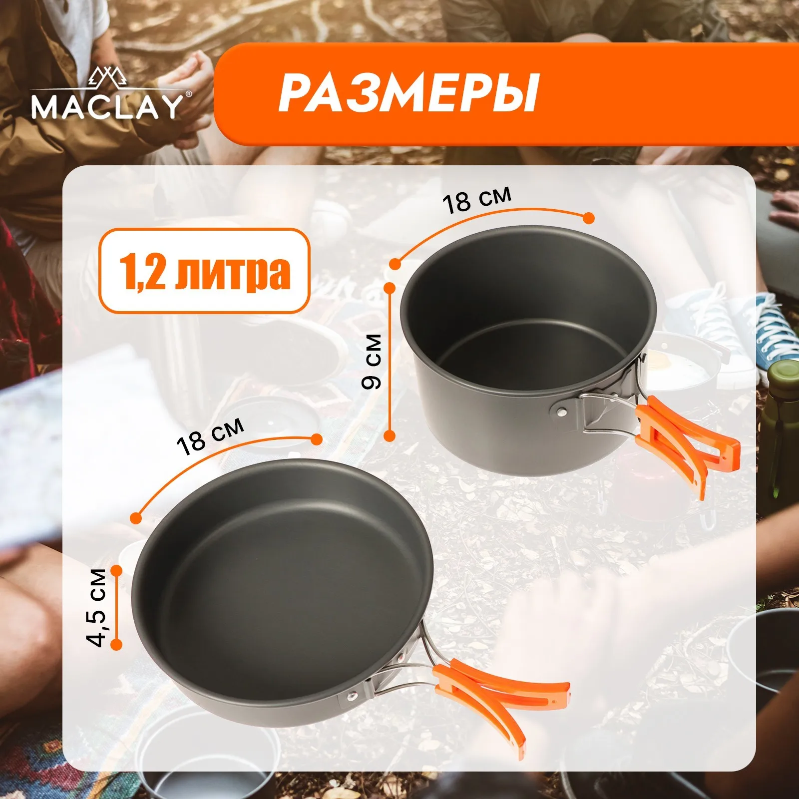 Рисунок 2 - Набор посуды туристический: кастрюля