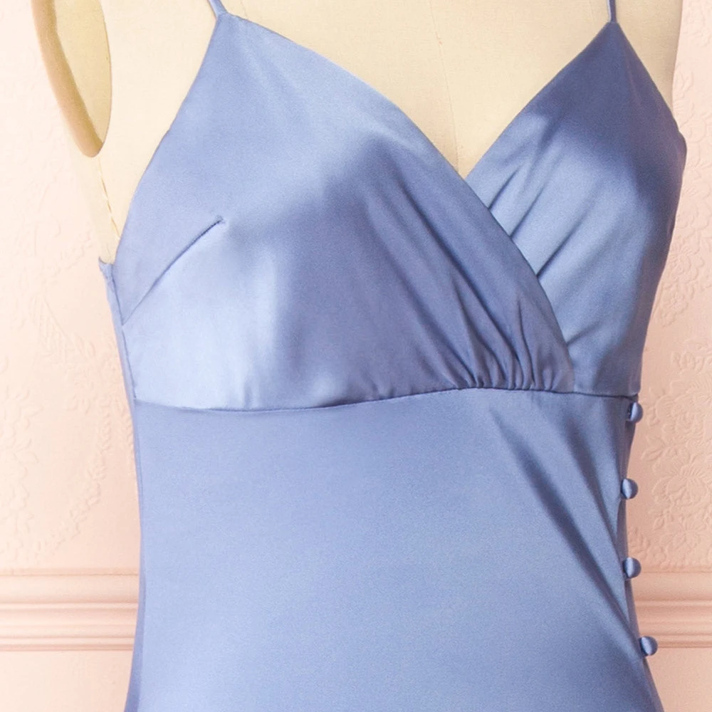 Простой V-образный вырез трапециевидная Женская подружка невесты женское платье