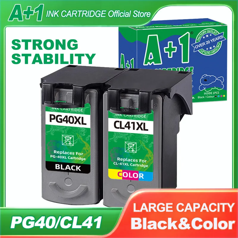 

Remanufactured PG-40 CL-41 PG40 CL41 Ink Cartridge For Canon Pixma MP140 MP150 MP160 MP180 MP190 MP210 MP220 MP450 MP470 printer