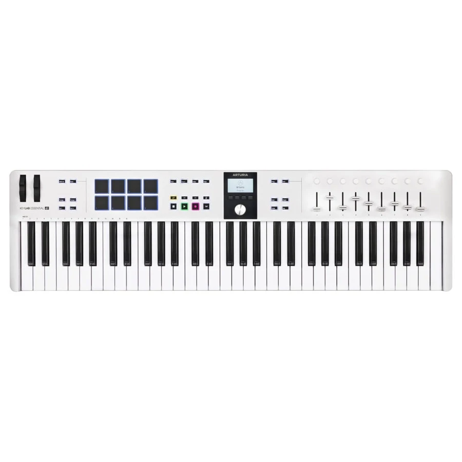 

100% SUMMER DISCOUNT SALES ON Arturia KeyLab Essential mk3 61-key Keyboard Controller - White