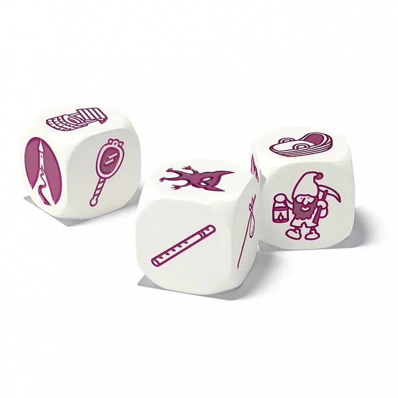 Rorys Story Cubes Дополнительный набор Кубики Историй "СКАЗКИ" (3 кубика) RSC11