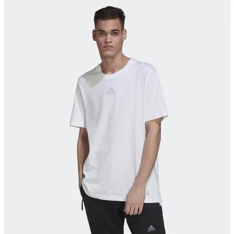 adidas Мужская белая футболка Studio