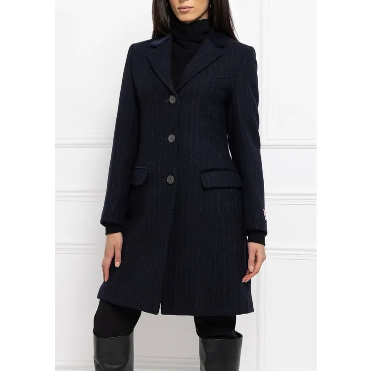 Janbely Темно-синее пальто