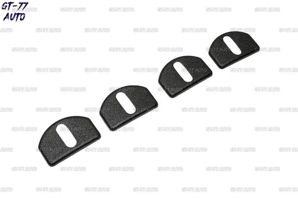 Защитные накладки на замочные петли дверей для Renault Sandero / Рено Сандеро 2014- АБС