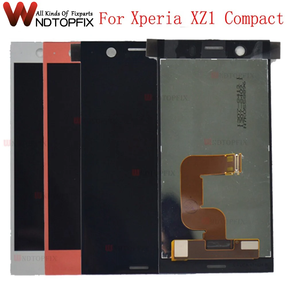 

ЖК-дисплей 4,6 дюйма для Sony Xperia XZ1 Compact, сенсорный экран, запасные части для SONY Xperia XZ1 Compact Mini LCD G8441 G8442