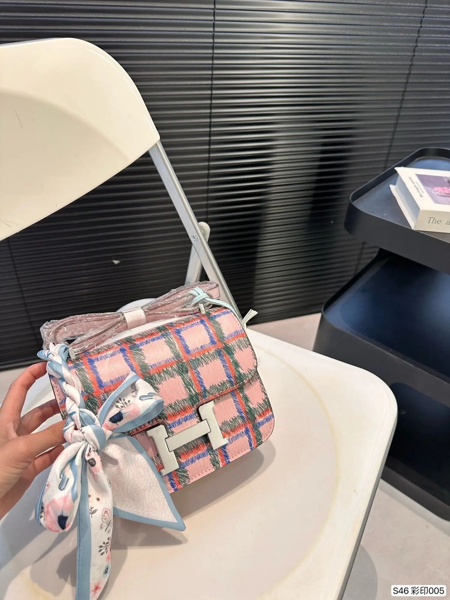В Стиле Женской Сумки Hermes Сумка Через Плечо Из НатуральНой Кожи Копия 1: 1