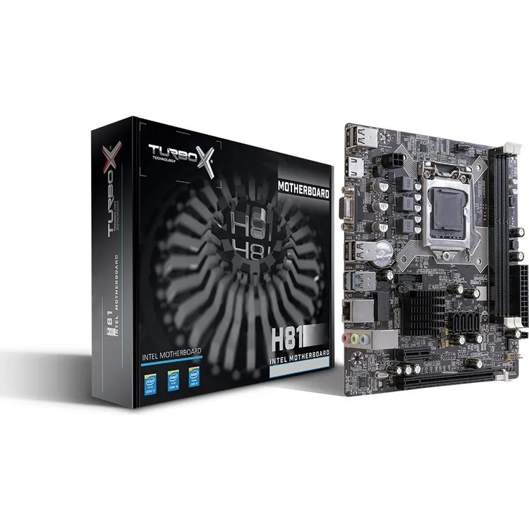 Turbox Рабочая группа H81 Sata DDR3 1600 МГц Usb 2.0 Vga Hdmi аудио Lan 1150P 4.Материнская плата Gen Turbox Рабочая группа H81 Sata DDR3 1600 МГц Usb 2.0 Vga Hdmi аудио Lan 1150P 4.Материнская плата Gen